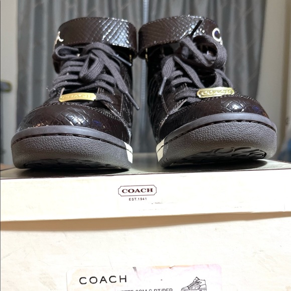 Coach athletic shoes midtop sneakers - Picture 5 of 10